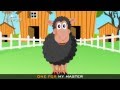 Edewcate english rhymes - Baa Baa black sheep nursery rhyme with lyrics