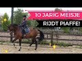 10 JARIG MEISJE RIJDT PIAFFE OP ENZOS!  || JILL HUIJBREGTS ||