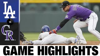 Dodgers vs. Rockies Game Highlights (6/27/22) | MLB Highlights