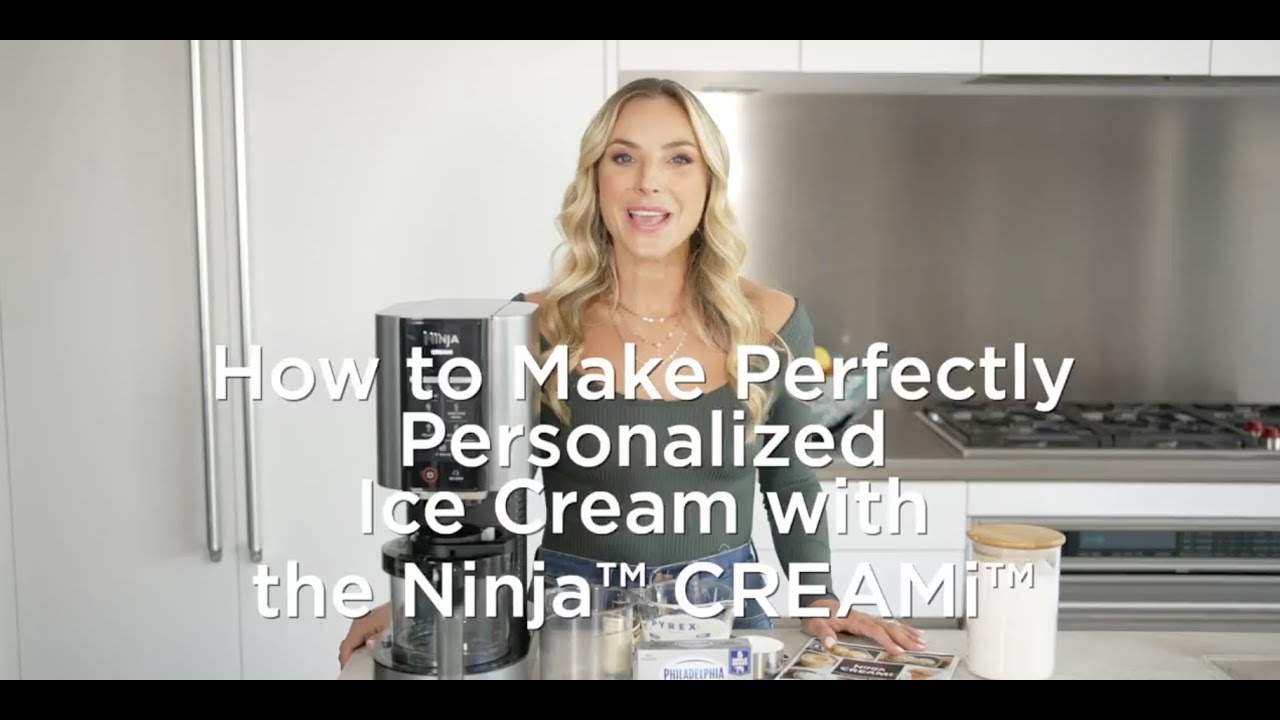 Ice Cream Maker, Ninja™ CREAMi™ How to Make Perfectly Personalized Ice Cream YouTube