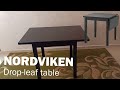 NORDVIKEN drop-leaf table from ikea assembly guide