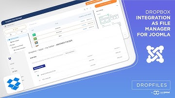 Dropbox integration as File Manager for Joomla