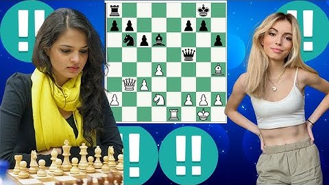 Perfect chess game 118 Tania Sachdev vs Anna Cramling