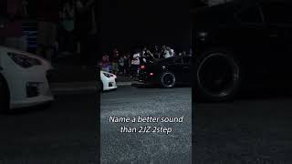 This 2JZ 2 step is INSANE shorts 2step 2jz toyota burnout carvendee