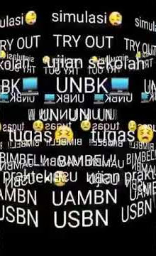 Story WA pusing mau ujian || story wa sekolah