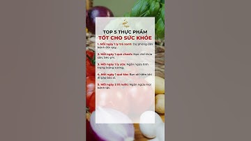 Top 5 thực phẩm tốt cho sức khỏe mọi người nhớ bổ sung | Dr Ngọc #short #shorts #drngoc