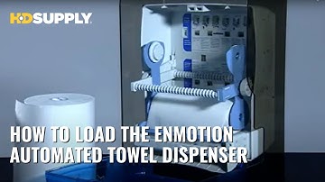 How To Load An enMotion Automated Towel Dispenser | HD Supply