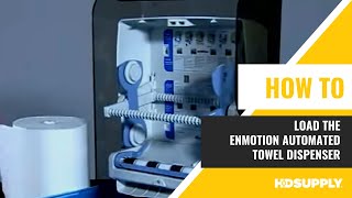 How To Load An enMotion Automated Towel Dispenser | HD Supply