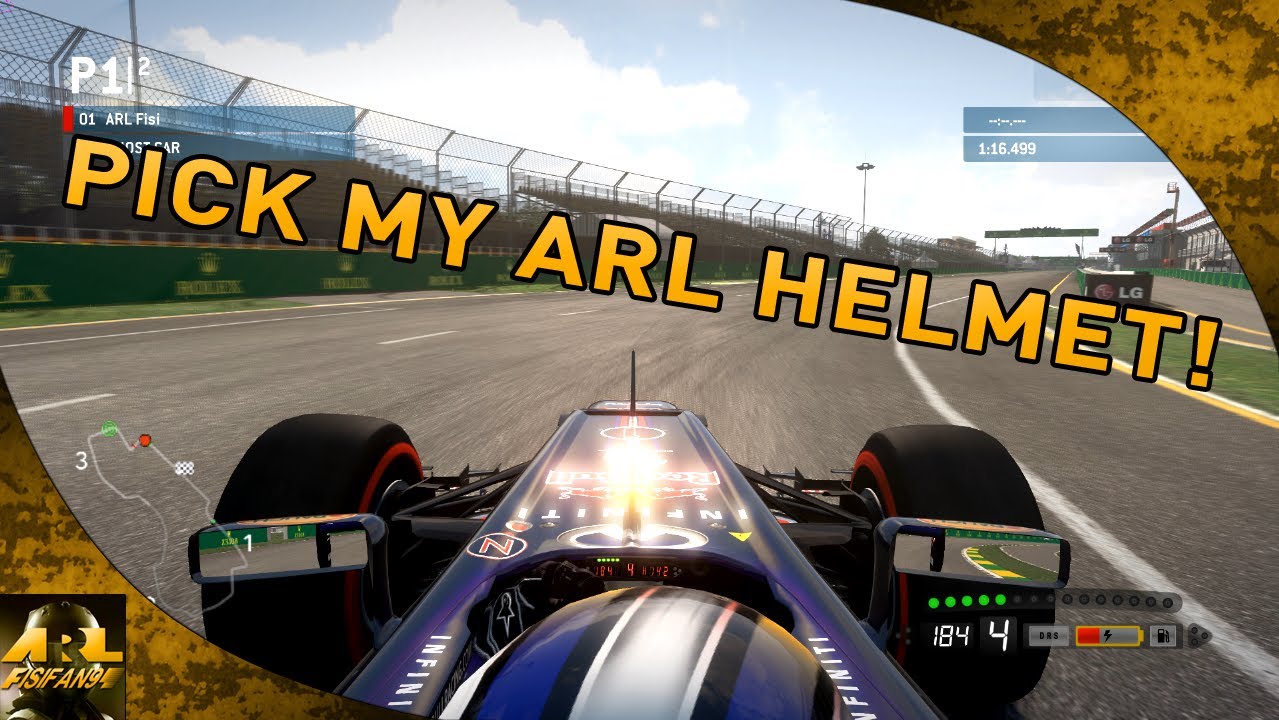 F1 2013 | Pick My ARL Helmet!