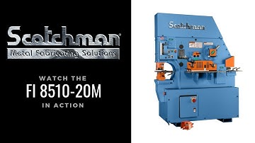 HOW TO Operate a SCOTCHMAN FI85 Ironworker- 85 ton -USA Made