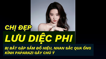 Chị đẹp Lưu Diệc Phi bị bắt gặp sắm đồ hiệu, nhan sắc qua ống kính paparazi gây chú ý