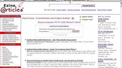 The Indexing Tool -  How To Use The RSS Feeds And The Google Spiders
