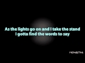 Shayne Ward - Waiting In The Wings (Obsession) [Lyrics on Screen] M'Fox