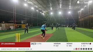SPLENDORIANS vs SMASHERS Live Cricket Match | MASTERS PREMIER LEAGUE 2K25 - SEASON 1 Live - Greenfi screenshot 1