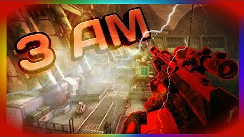 "3 AM" Cod Edit - Cod Edit Contest Entry #3 - #JF400  @Tricky Community