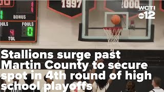 Stallions surge past Martin County to secure spot in 4th round of high school playoffs