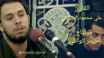 أجمل تلاوه بصوت القارئ علي محمود الجيزاني