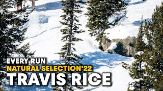 Every Single Travis Rice Run From Natural Selection 2022 from Jackson to Baldface to Alaska