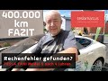 400.000 km Fazit: TESLA Taxi Model S günstiger als VW Passat Diesel - Rechenfehler gefunden?