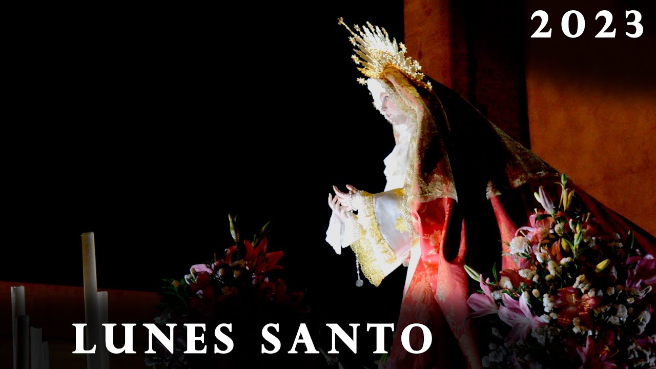 AZUAGA en SEMANA SANTA. El señor orando en el huerto. Lunes santo 2023