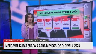 Mengenal Surat Suara & Cara Mencoblos di Pemilu 2024