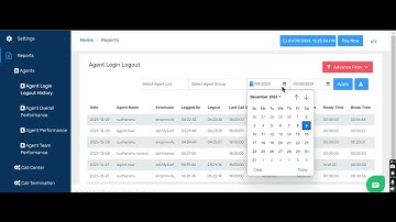 Report Module Part 1 - Login/Logout Agent History - Free Call Center Software Tutorial 📞