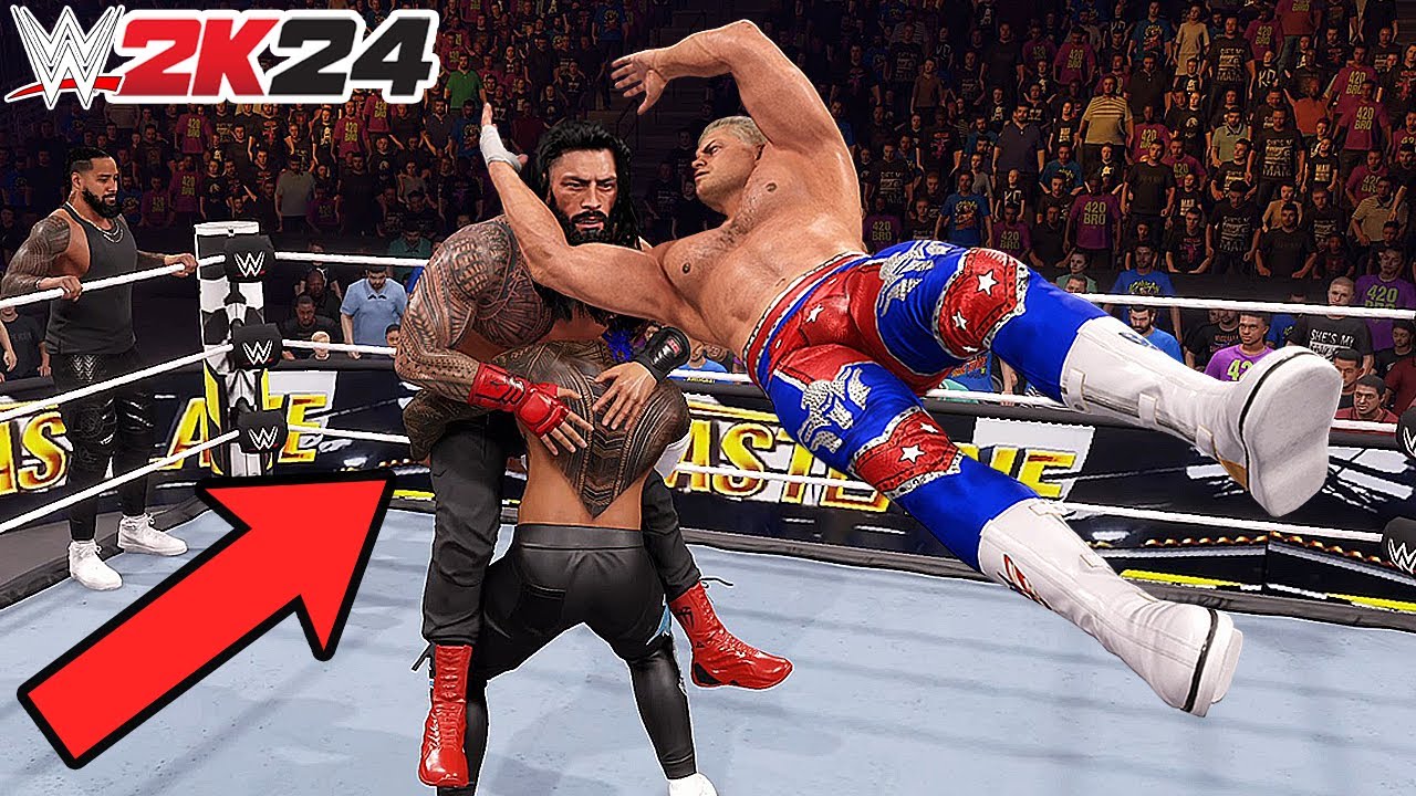 25 New Double Finishers Combo in WWE 2K24 Concept