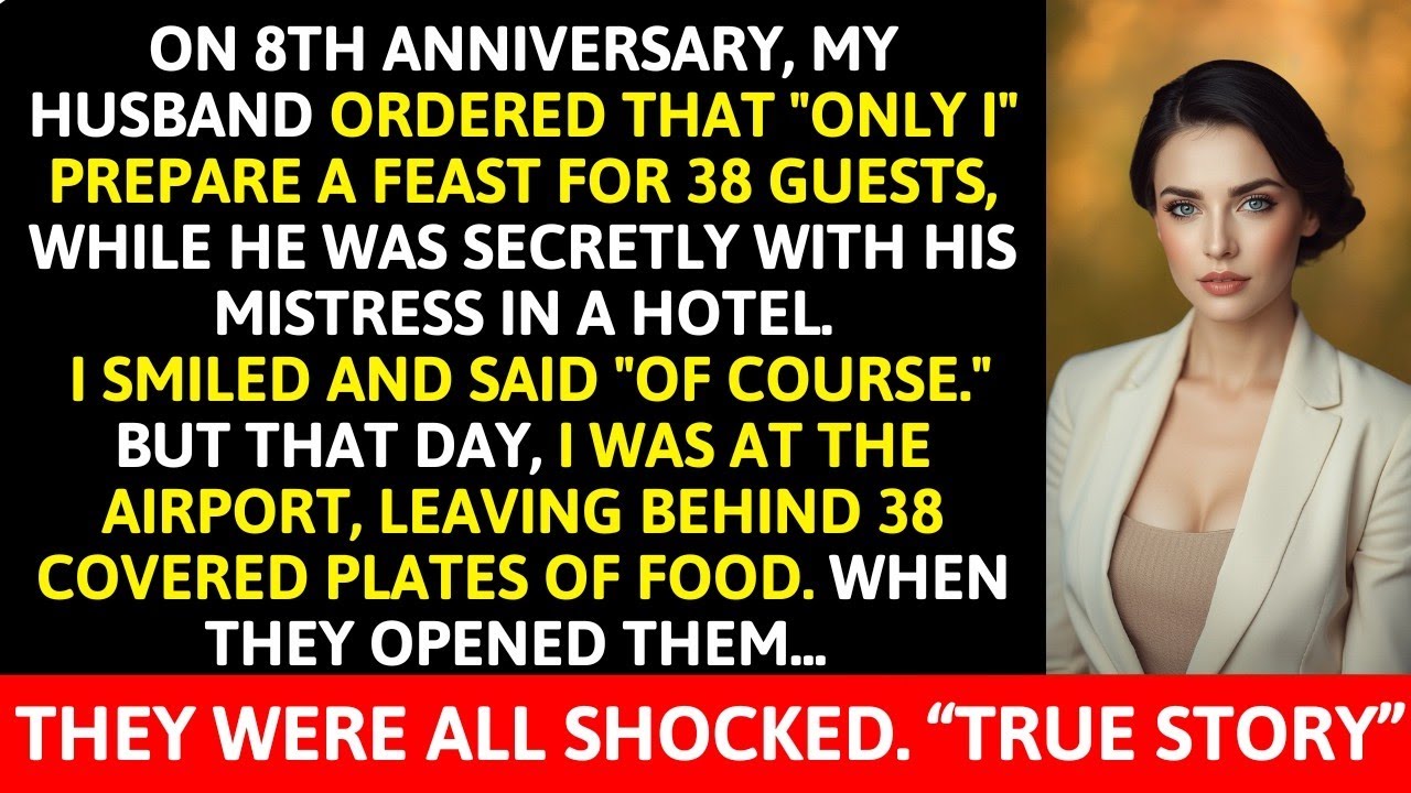 On Anniversary, My Husband's Ordered Me To Cook Dinner For 30 People Alone—So I Boarded A Plane