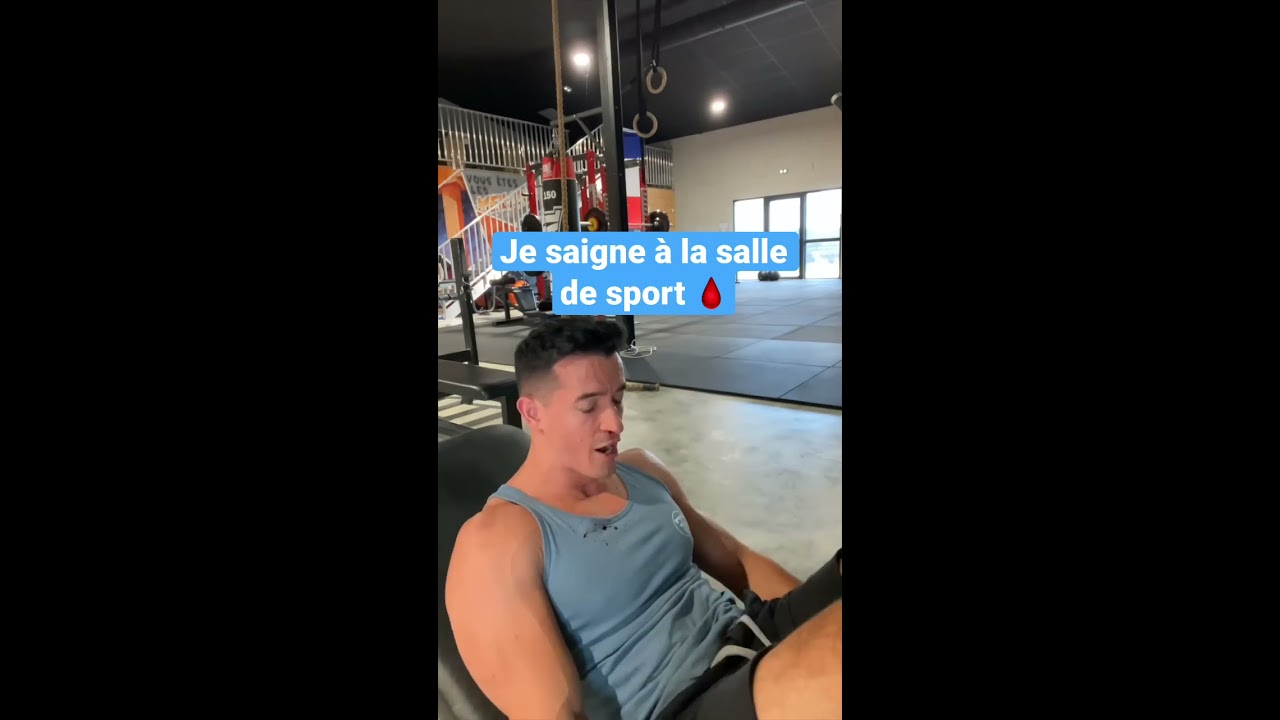 Je Saigne La Salle De Sport 