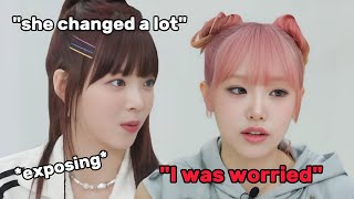 Eunchae asked Yena about the difference between Chaewon & Sakura after debuting in LE SSERAFIM
