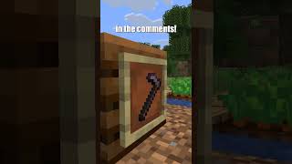 Painting the NETHERITE HOE in Minecraft!