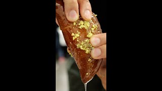 How to Make Qatayef (PALESTINIAN stuffed pancake)