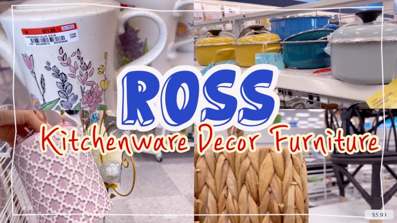 'ROSS' Kitchenware, Decor, Furniture, Shop With Me YouTube