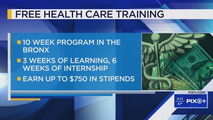 Nyc Free 10 Week Health Care Job Training Program