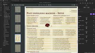 Plot unfolding machine for Solo RPG screenshot 4