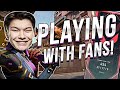 SEN Sinatraa | PLAYING WITH FANS!