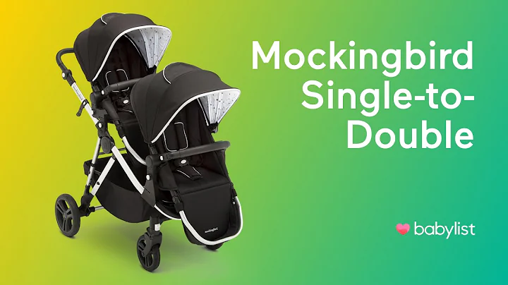 Mockingbird Single to Double Stroller: Prisvärd lyx och funktionalitet