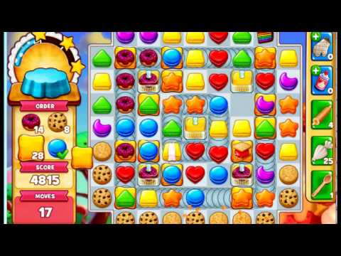 Cookie Jam Level 2818 - NO BOOSTERS ***