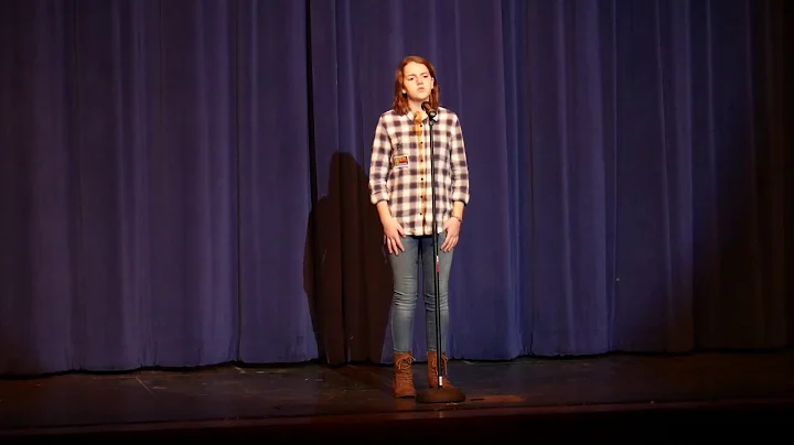 Emma Williams performs poem by Sandra McPherson