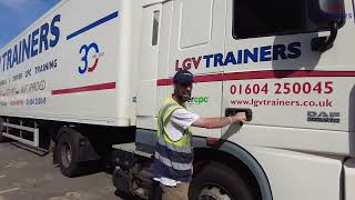 HGV Show MeTell Me: Show me how would you check that all doors including cargo doors are secure by LGV Trainers Ltd 213 views 1 month ago 42 seconds