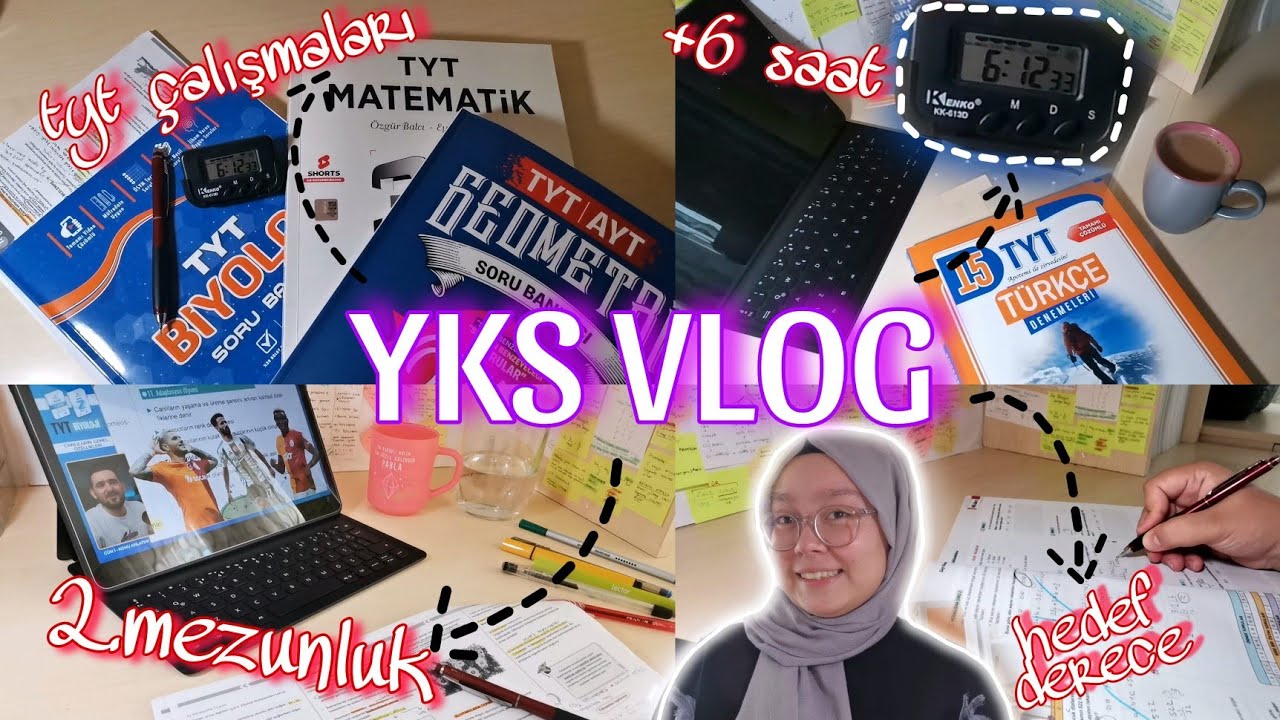 #yks26 Mezun Ders Çalışma Günlüğüm l 2.mezunluk, mutfak, tyt çalışmaları... 