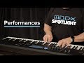YAMAHA MODX - Performances