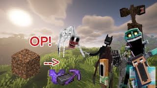 Minecraft Horror,Tapi Grass Block Jadi Overpower