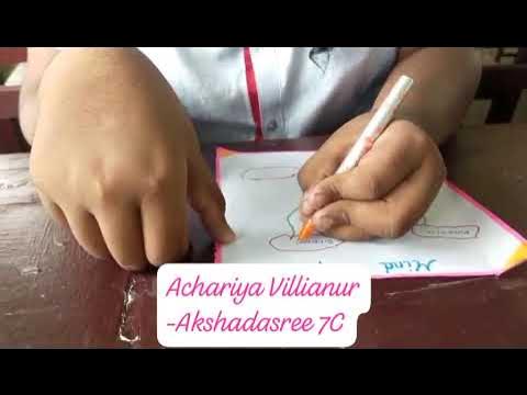 RANI AKSHADSHREE|GRADE 7C | MIND MAP|ACHARIYA VILLIANUR - YouTube