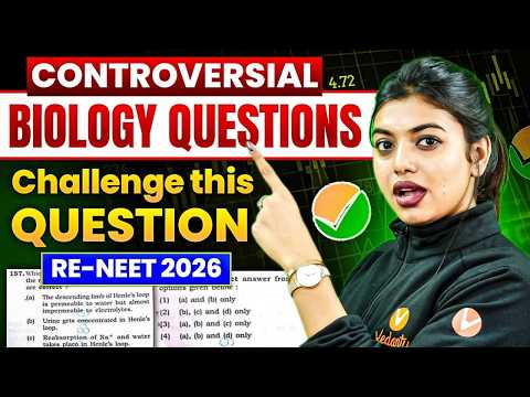 🚨 Re NEET 2026 Controversial Biology Questions! Challenge This Now for Bonus Marks