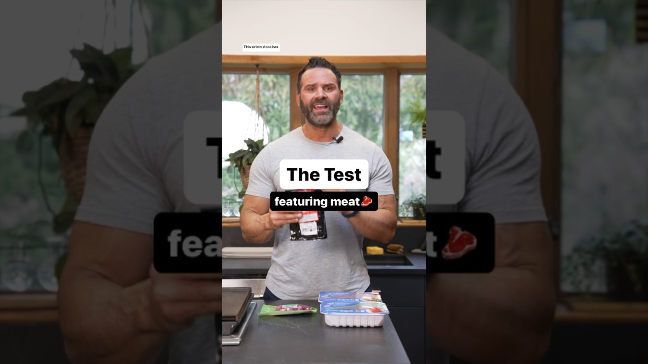 Determining if a meat is high in protein