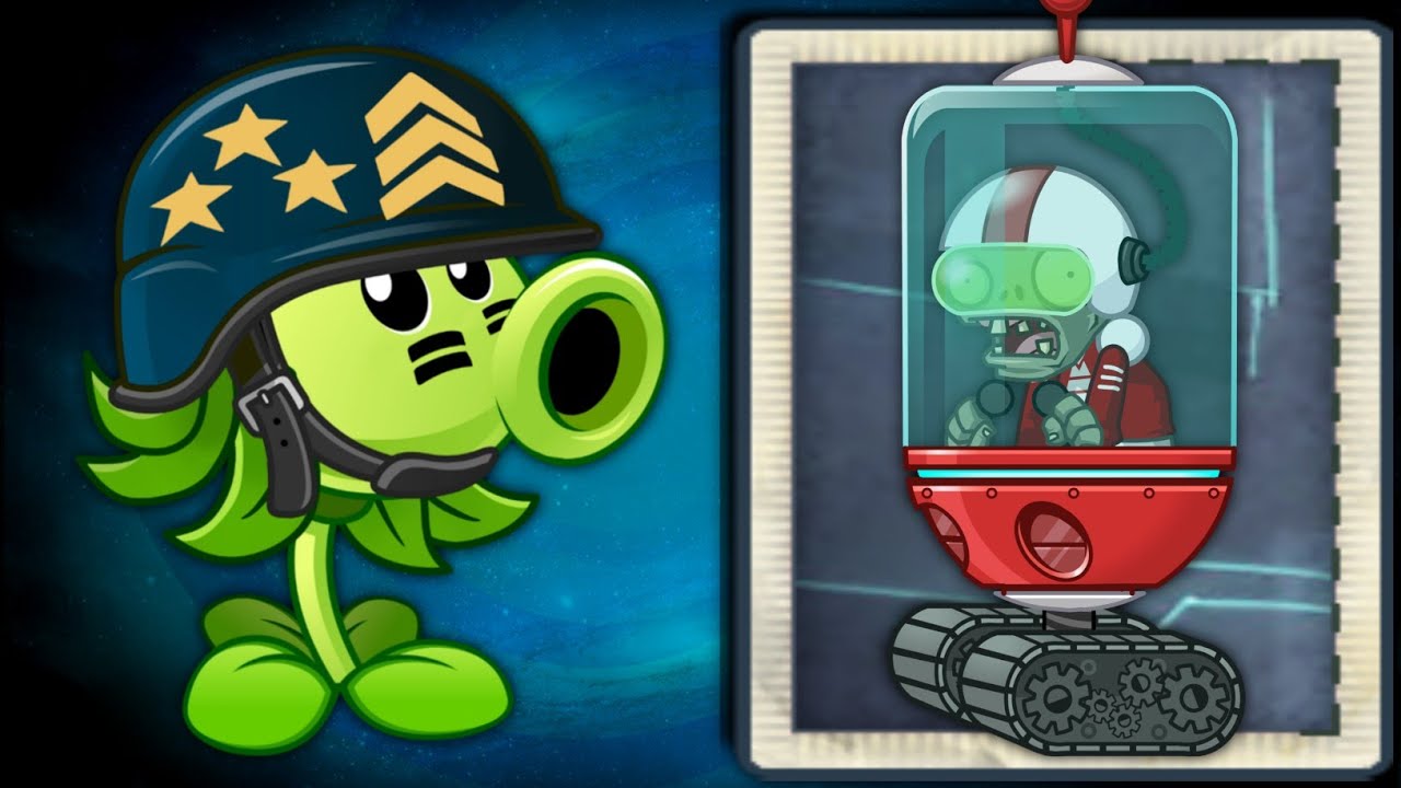 Mega Gatling Pea Can Defeat 200 Shield Zombie, Plants vs. Zombies 2 ...