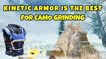 Why Kinetic Armor is the best operator skill for camo grinding? || Call of Duty: Mobile