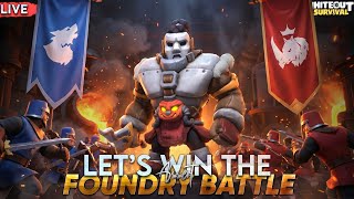 Whiteout Survival Live | Playing Foundry Battle | 794 vs 800 | Fighting Whales