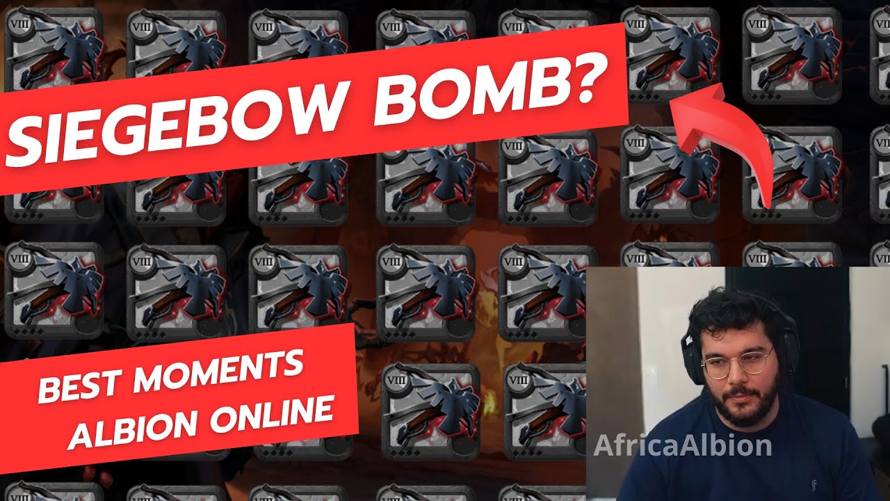 Siegebow bomb? - Best moments of Albion Online 22